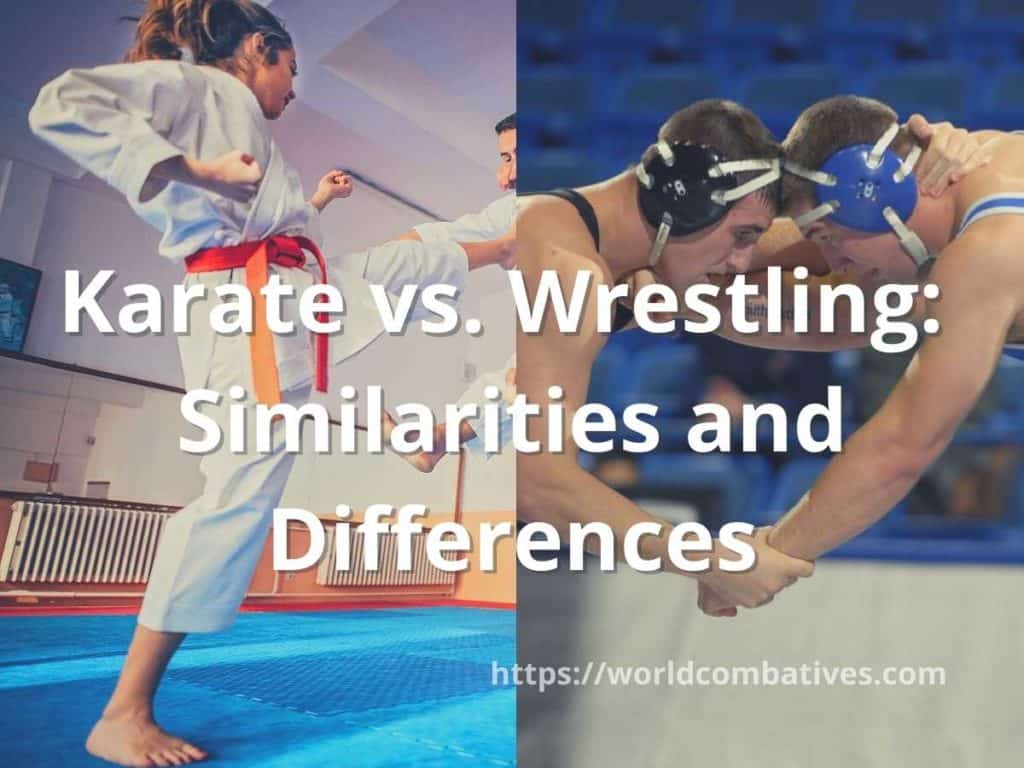 Karate vs. Wrestling:  Similarities and Differences